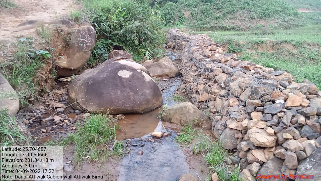Attewak Gabion Wall